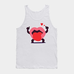 Five Senses - Happy Mouth Tank Top